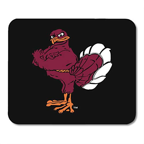 Aikul Mousepad Virginia Hokie Bird Tech Football Hokies Bookstore Mouse Mat 9.5 inch x7.9 inch Mouse Pad Suitable for Notebook Desktop Computers Office Accessories