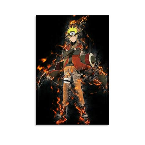 Naruto Shippuden Ultimate Ninja Canvas Art Poster and Wall Art Picture Print Modern Family Bedroom Decor Posters 08x12inch-20x30cm-