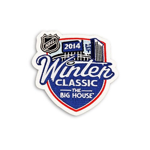 2014 NHL Winter Classic Game Logo Jersey Patch -Detroit Red Wings vs Toronto Maple Leafs-