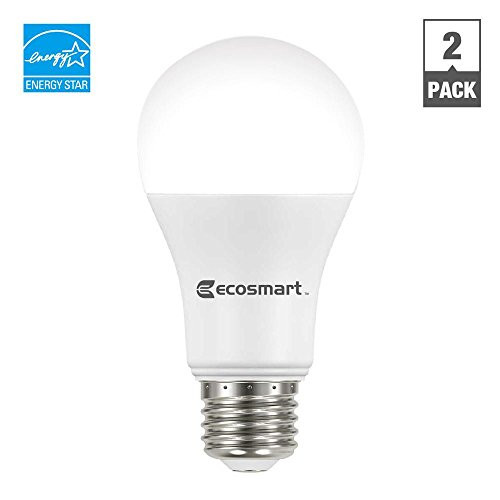 EcoSmart 100W Equivalent Soft White A21 Dimmable LED Light Bulb (2-Pack)