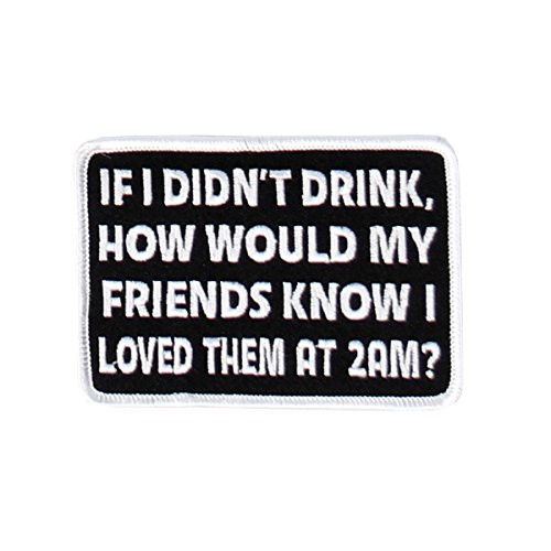 2 AM  High Thread Embroidered Iron-On   Saw-On Rayon PATCH - 4 inch x 3 inch  Premium Quality