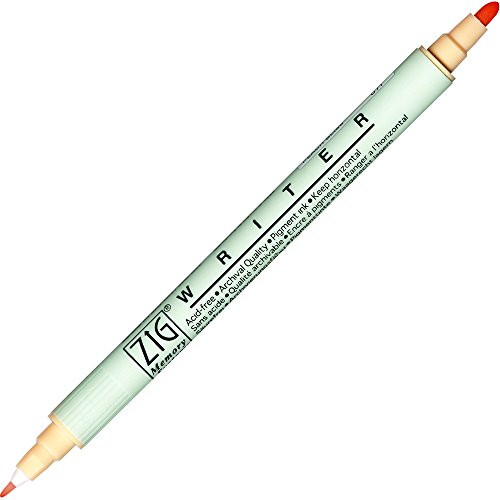 Kuretake ZIG Memory System Twin Marker  Writer  No.71  Peach Bliss -MS-6600-071-
