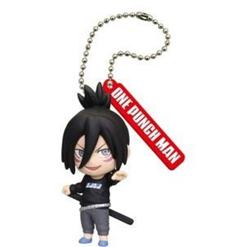 One Punch Man Figure Mascot Keychain Gashapon Pt 2 - Onsoku No Sonic