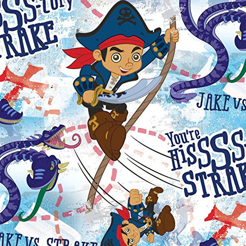 Disney Jake and The Neverland Pirates Fabric by The Yard Disney Jake and The Neverland Pirates Fabric by The Yard