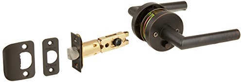 Kwikset 155MILRDT-11P Milan Round Privacy Door Lock Venetian Bronze Finish