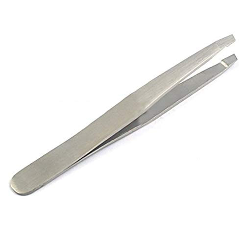 PRECISE CANADA  TWEEZERS - SURGI GRADE STAINLESS STEEL - SLANT TIP FOR EXPERT EYEBROW SHAPING AND FACIAL HAIR REMOVAL