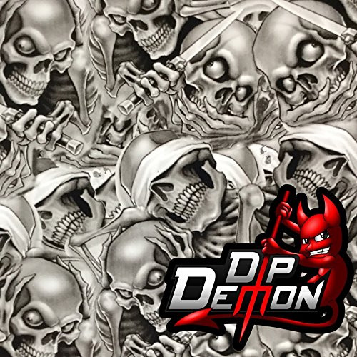 See No Evil  2 Hear No Evil Speak No Evil Skulls Do No Evil Hydrographic Water Transfer Film Hydro Dipping