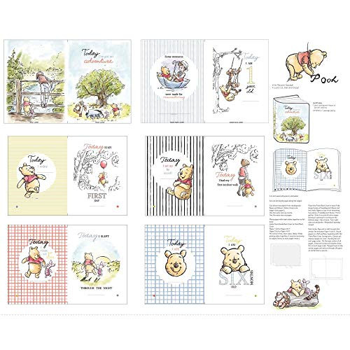Disney Fabric Pooh Nursery Classic Pooh Soft Book Fabric by The Yard