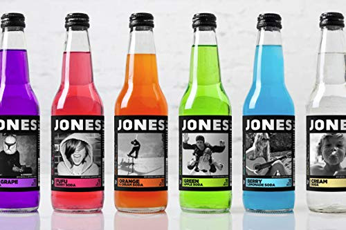 Jone Soda Variety Packs 12 ounce bottles -6-