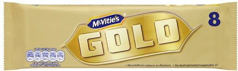 McVities Gold Bars 8 Pack