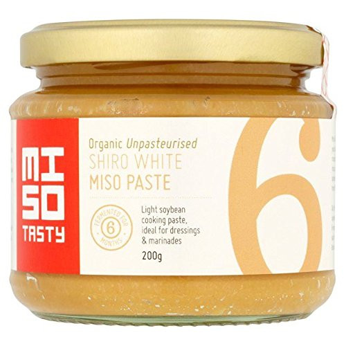 Miso Tasty Organic Shiro White Miso Cooking Paste - 200g -0.44lbs-