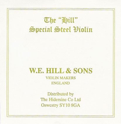 Hidersine 4 String Hill AB Rosin 2063 -No.2 Cello-  Right