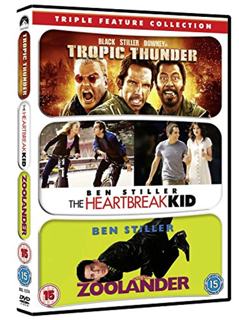 Tropic Thunder   The Heartbreak Kid   Zoolander Triple Pack -DVD-
