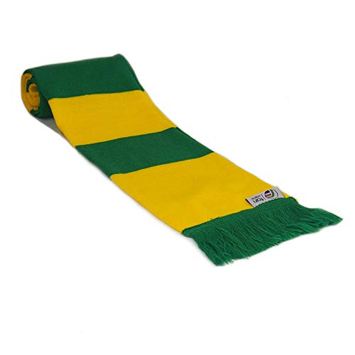 fan originals Retro Football Bar Scarf in Newton Heath Manchester United Colours