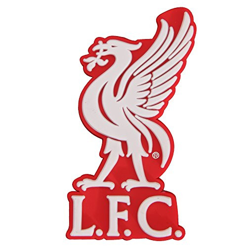 Liverpool FC Official 3D Liverbird Football Crest Fridge Magnet -One Size- -Red White-