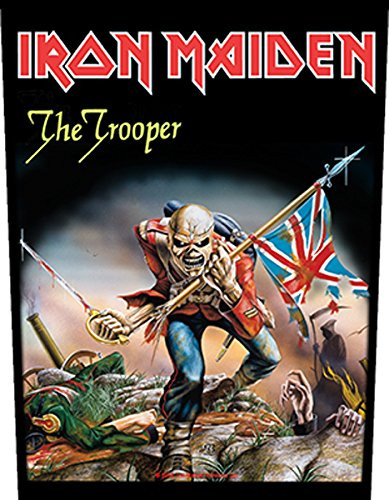 Iron Maiden - Backpatch The Trooper -in 23 5cm x 20 Cm-
