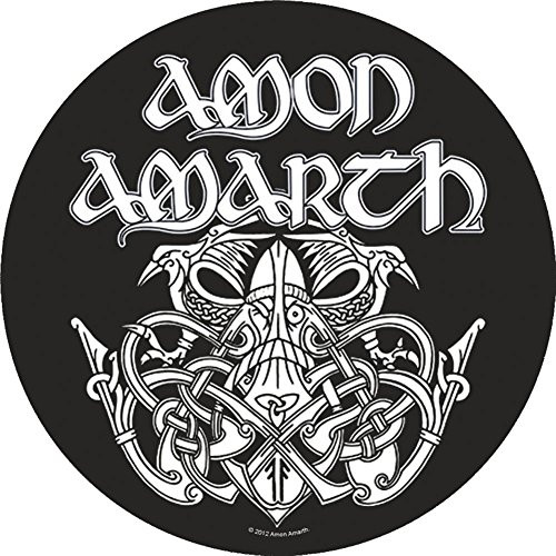 XLG Amon Amarth Odin Back Patch Swedish Death Metal Music Band Sew On Applique