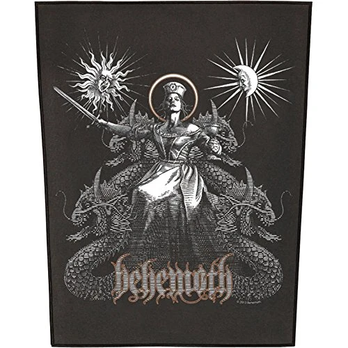Behemoth Men s Evangelion Back Patch Black