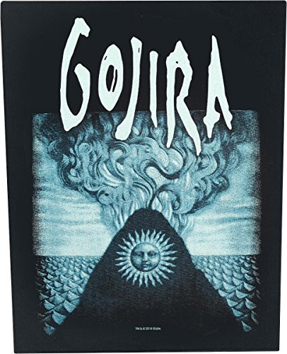 GOJIRA MAGMA Backpatch  XLG Gojira Magma Back Patch