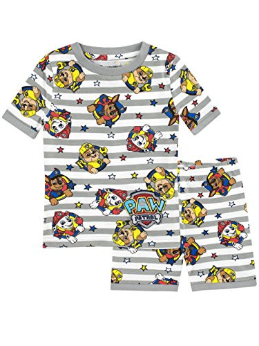 Paw Patrol Boys  Chase Marshall and Rubble Pajamas Size 5 Multicolored