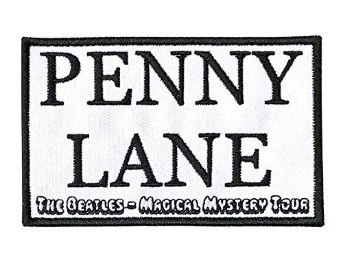 The Beatles Patch Magical Mystery Tour Penny Lane Official Embroidered Iron On