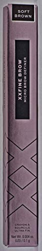 Makeup Revolution xxFine Brow Micro Brow Definer  Soft Brown