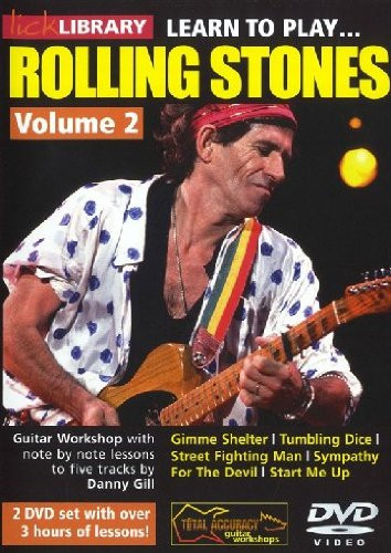 Lick Library  Learn To Play Rolling Stones - Volume 2 -DVD-