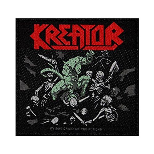 Kreator Pleasure to Kill Patch Album Art Thrash Metal Band Woven Sew On Applique
