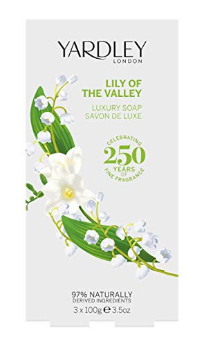 LILY OF THE VALLEY - Yardley Of London LUXURY SOAP PACK 3 X 3.5 oz