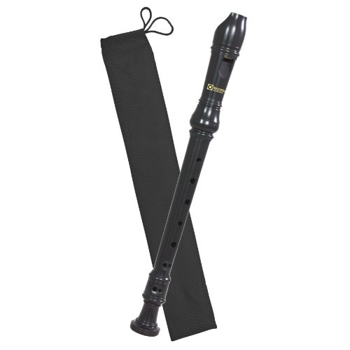 Recorder Workshop Color Beginner School Soprano Recorder Black 301BK