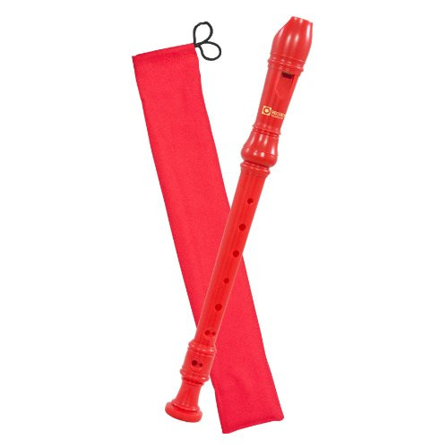Recorder Workshop Color Beginner School Soprano Recorder Red 301RD