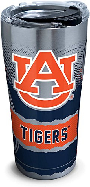 Tervis 1268932 Auburn Tigers Knockout Stainless Steel Tumbler with Clear and Black Hammer Lid 20oz, Silver Tervis 1268932 Auburn Tigers Knockout Stainless Steel Tumbler with Clear and Black Hammer Lid 20oz, Silver