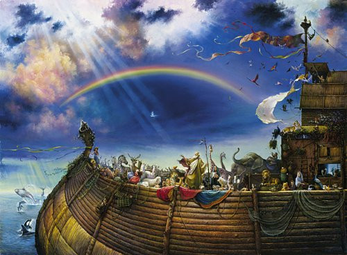 SunsOut Noah's Ark 1500 pc Jigsaw Puzzle SunsOut Noah's Ark 1500 pc Jigsaw Puzzle