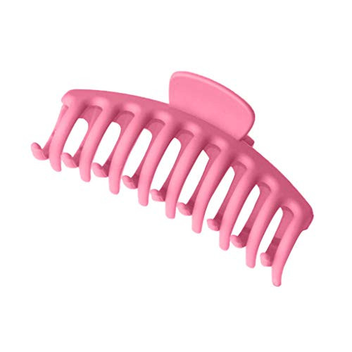 Big Hair Claw Clips Nonslip Large Claw Clip for Women and Girls Thin Hair Strong Hold Hair Clips for Thick Hair -Rose Red- Big Hair Claw Clips Nonslip Large Claw Clip for Women and Girls Thin Hair Strong Hold Hair Clips for Thick Hair -Rose Red-