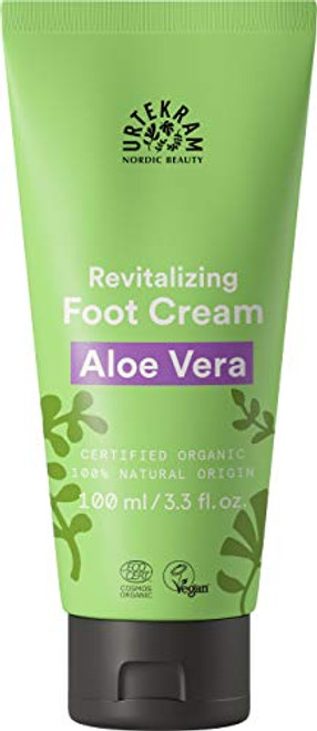 Urtekram Aloe Vera Foot Cream Cream - 100ml organic. Vegan. Urtekram Aloe Vera Foot Cream Cream - 100ml organic. Vegan.