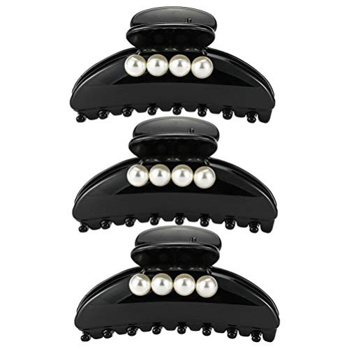 Beaupretty Butterfly Hair Claw Clips Hair Jaw Clips French Style Hair Claw No-Slip Jaw Clips Hair Grip Pearl Hair Claw for Women and Girls Beaupretty Butterfly Hair Claw Clips Hair Jaw Clips French Style Hair Claw No-Slip Jaw Clips Hair Grip Pearl Hair Claw for Women and Girls
