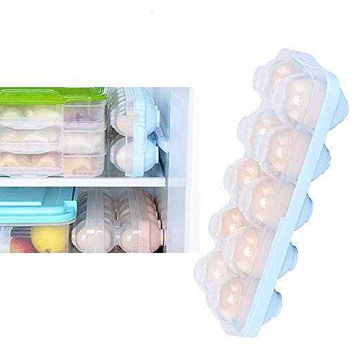 Egg Holder Tray Storage Refrigerator Fridge Eggs Box Case Container Plastic Box Refrigerator Rack Kitchen Storage Accessories