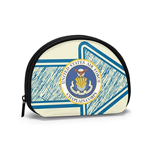 Air Force Chaplain Corps Seal Vinyl Transfer Sturdy And Durable Shell Storage Bag