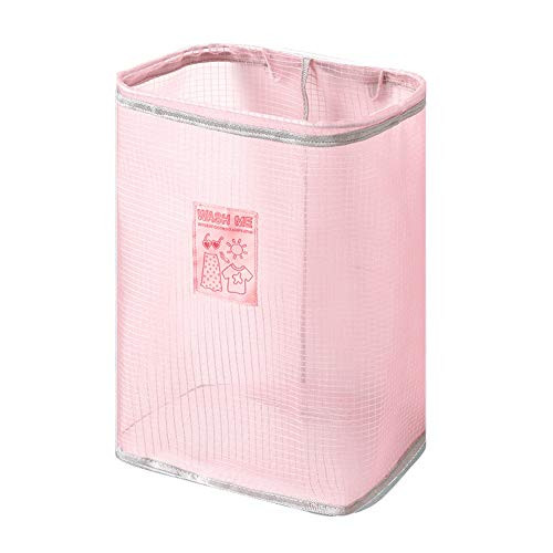 ICTOLOGY Hanging Mesh Laundry Hamper Space Saving Wall Hanging Laundry Hamper Bag No Punching Wall-Mounted Dirty Laundry Basket Clothes Hamper -B-12.8632.1inch--