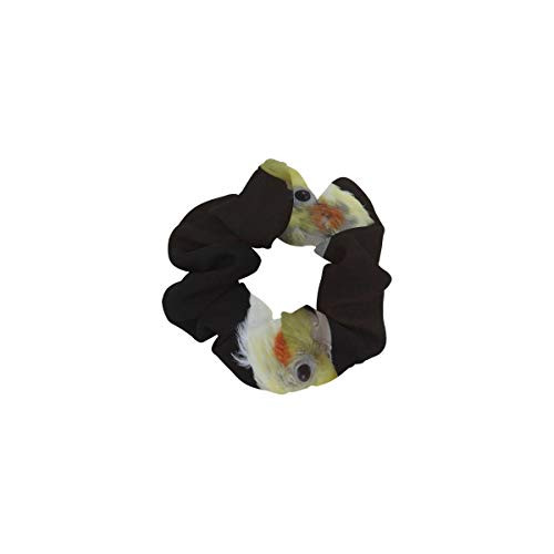 Large Ponytail Holders Cockatiel Parrot Cockatoo Bird Closeup Animals Hair Tying Bands Scrunchies Hair Tie Perfect For Thick Hair Ponytail Holders For Women For Women Or Girls Hair Accessories