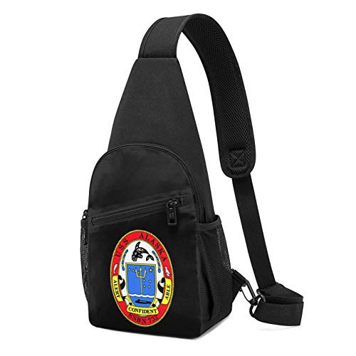 USS Alaska -Ssbn 732- Clouds Sling Bag Sling Bag Chest Bag Shoulder Backpack Cross Body