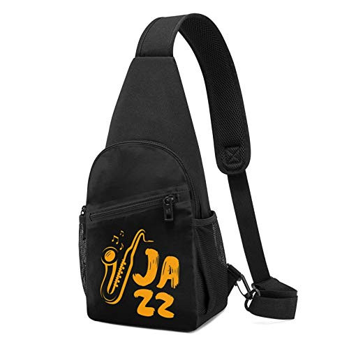 Jazz Music Clouds Sling Bag Sling Bag Chest Bag Shoulder Backpack Cross Body