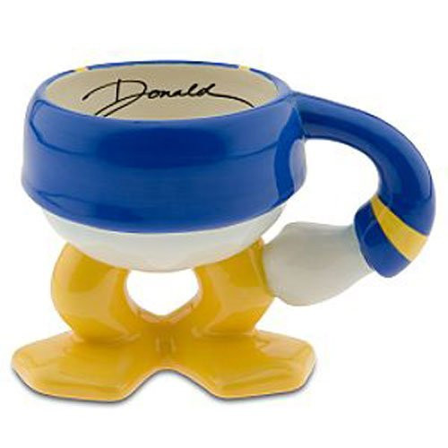 Disney Parks Exclusive Donald Duck Body Pants Ceramic Coffee Mug