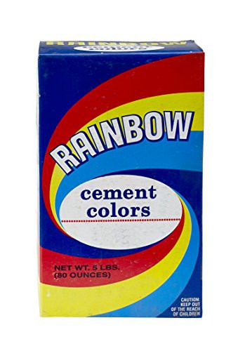 Mutual Industries 9008-0-5 Rainbow Cement Color, 5 lb, Raw Umber