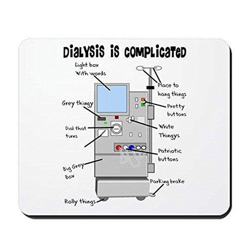 Dialysis Mousepad - Non-Slip Rubber Mousepad  Gaming Mouse Pad 1822cm