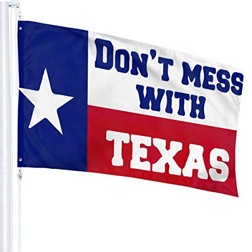 NPZBHoney3x5 Don t Mess with Texas Flag 3  X 5  Ft Banner Breeze Flag