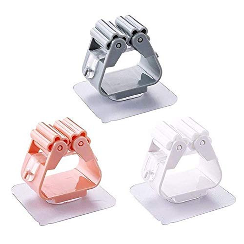ZXy Mop Holder 3pc Mop Broom Holder Wall Mounted Mop Holder Household Adhesive Storage Broom Hanger ZXy Mop Holder 3pc Mop Broom Holder Wall Mounted Mop Holder Household Adhesive Storage Broom Hanger