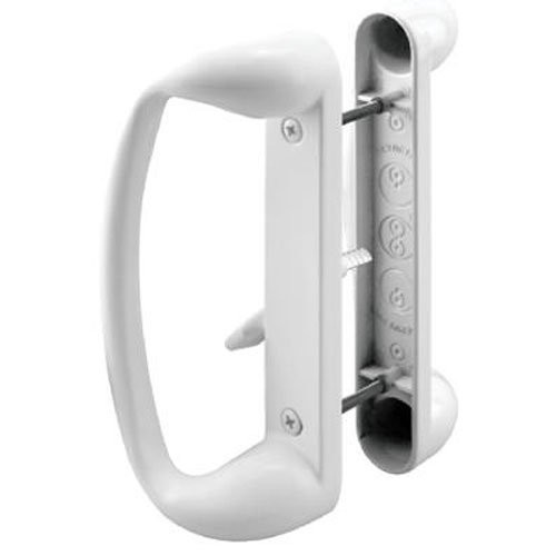 Slide-Co 142262 Decorative Sliding Patio Door Handle Set, White