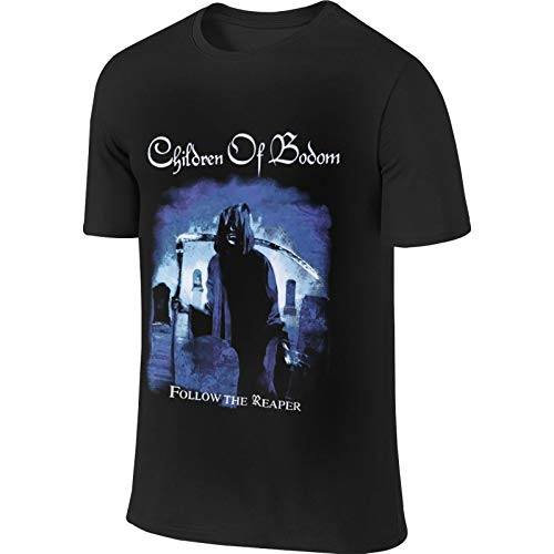 Children of Bodom Follow The Reaper Fashion Men s Cotton Sport Short Sleeve T-Shirt Black Xx-Large Gifts Children of Bodom Follow The Reaper Fashion Men s Cotton Sport Short Sleeve T-Shirt Black Xx-Large Gifts