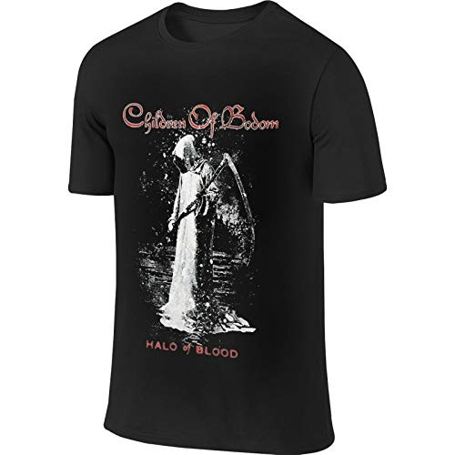 Children of Bodom Halo of Blood Fashion Men s Cotton Sport Short Sleeve T-Shirt Black Large Gifts Children of Bodom Halo of Blood Fashion Men s Cotton Sport Short Sleeve T-Shirt Black Large Gifts
